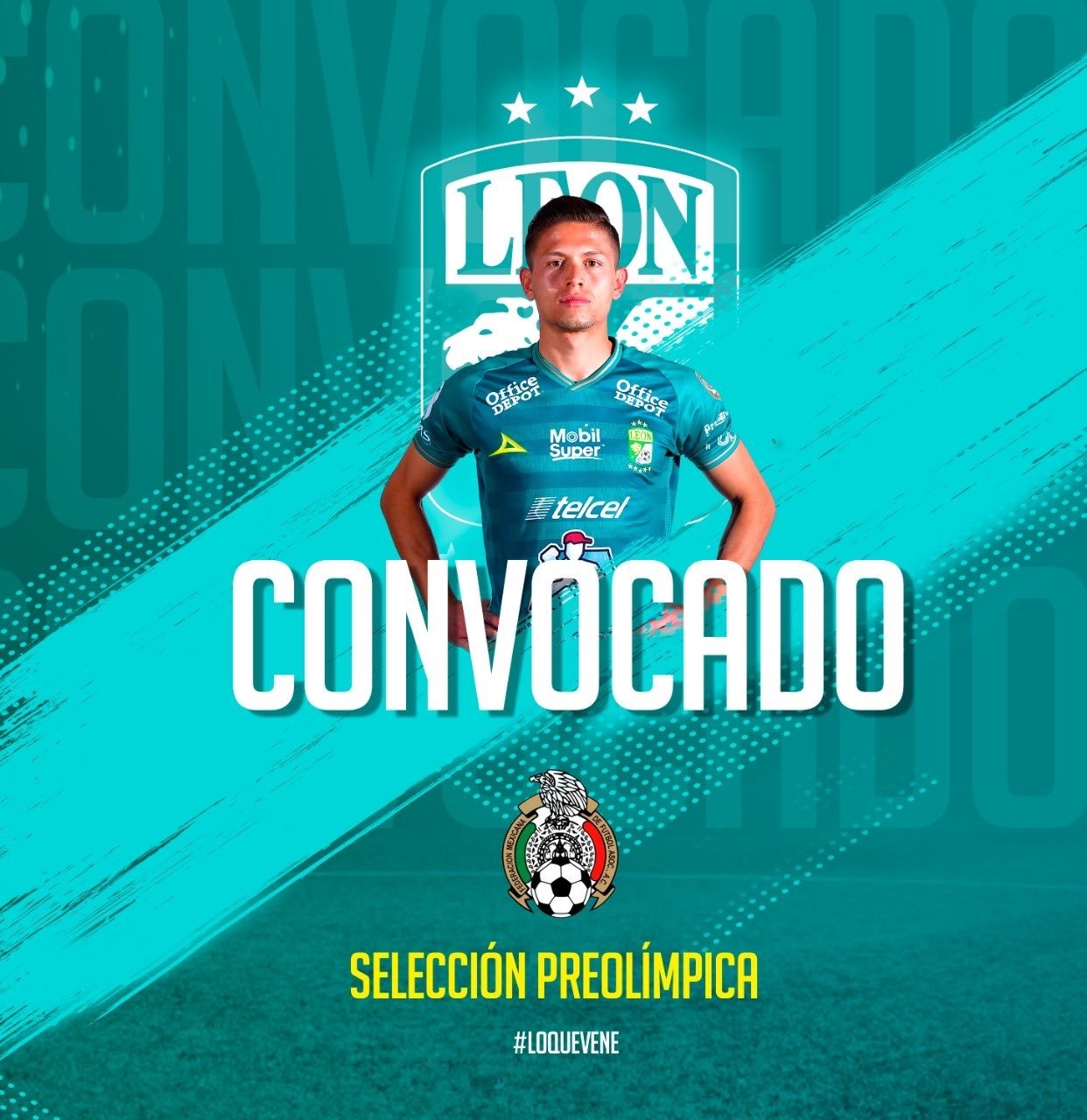 Club León Confirman a Jesús Godínez en Tri preolímpico Soy Fiera